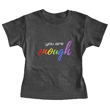 Discover You Are Enough Baby Tees