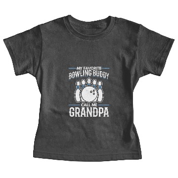 Discover bowling Grandpa skittles bowling grandpa bowler Baby Tees