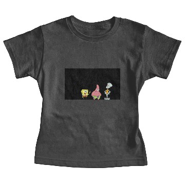 Discover Patrick fighting with squidward Baby Tees