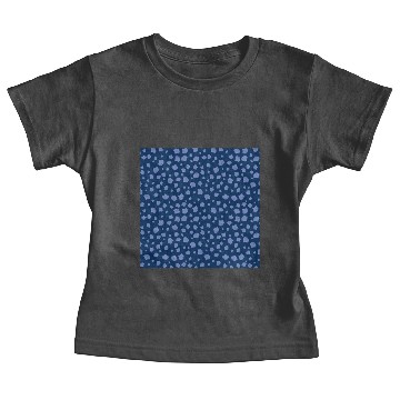 Discover Seashells Navy Blue Beach Conch Collector Summer Baby Tees