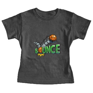 Discover Funny Cartoon Comics Bounce Baby Tees