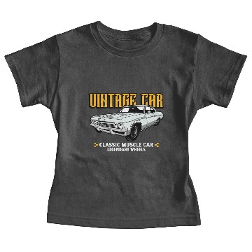 Discover vintage muscle car graphic Baby Tees