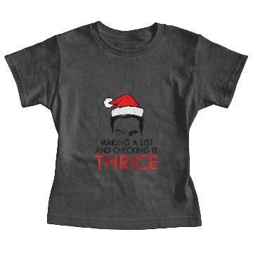 Discover Making A List And Checking It Thrice Raglan Baseba Baby Tees