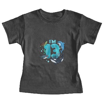Discover 13th Birthday Under the Sea Baby Tees