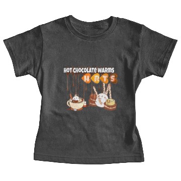 Discover cute hot chocolate warms  Baby Tees