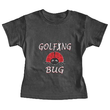 Discover Golfing Bug Funny Golf Ladybug Gift Baby Tees
