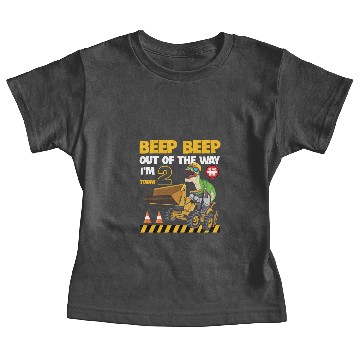 Discover Construction Design for a 2 year old construction Baby Tees
