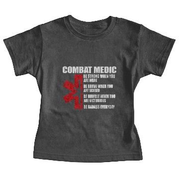 Discover Army Combat Medic Veteran 3D Baby Tees
