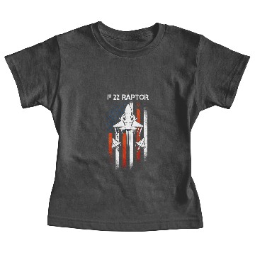 Discover F 22 Raptor US Airborne Fighter Pilot Baby Tees