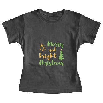 Discover Merry and bright CHRISTMAS1 Baby Tees