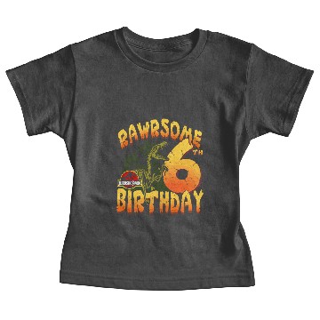 Discover Jurassic Park Rawrsome 6Th Birthday Baby Tees