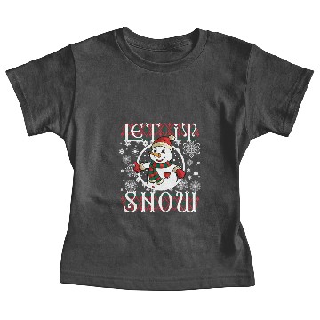 Discover LET IT SNOW Baby Tees