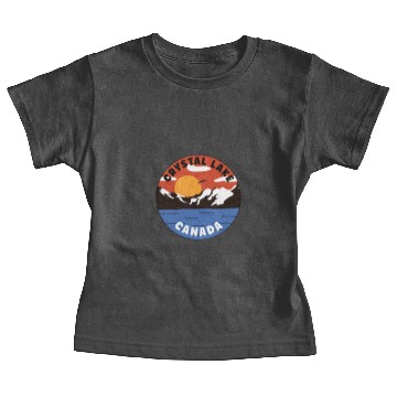 Discover Crystal Lake - Canada - Mountain Valley Baby Tees