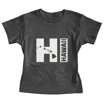 Discover Hi Hawaii Islands Baby Tees