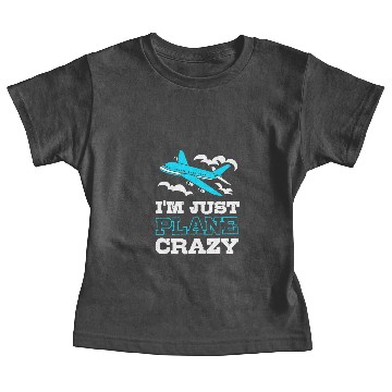 Discover Air Traffic Controller Im Just Plane Crazy Baby Tees