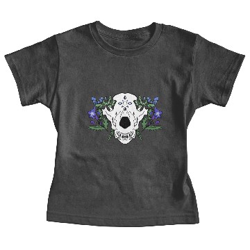 Discover Wolfsbane Werewolf Skull Baby Tees