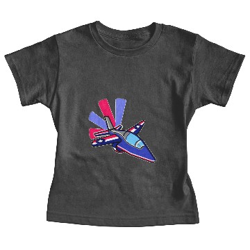 Discover fighter jet Baby Tees