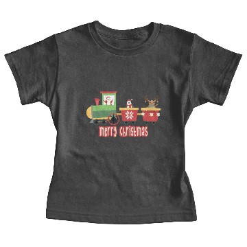 Discover Santa is coming Baby Tees