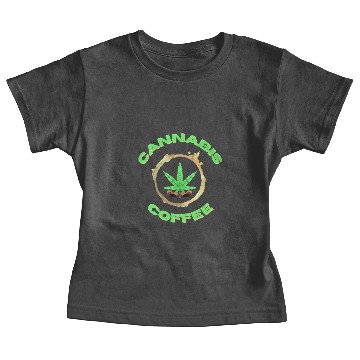 Discover CANNABIS COFFEE Cannatees Tri blend Baby Tees
