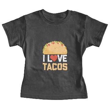 Discover I Love Tacos Baby Tees