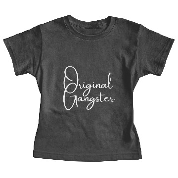 Discover OG Original Gangster (White on Red) Baby Tees