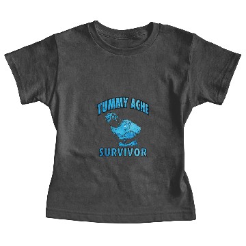 Discover Tummy Ache Survivor Baby Tees