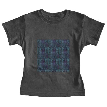 Discover Dark Pineapple Batik Pattern Baby Tees