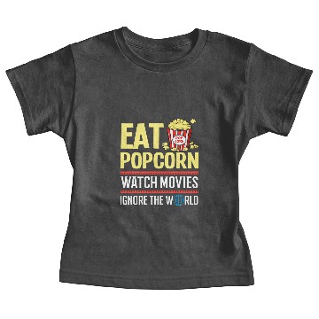 Discover Popcorn Machine Movie Snack Maker Baby Tees