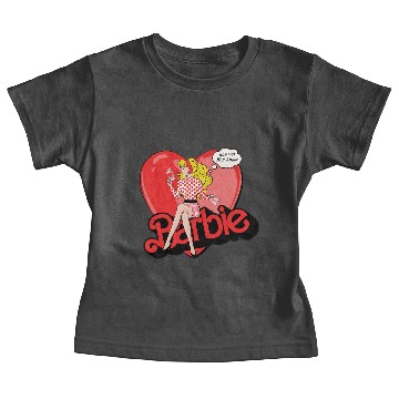 Discover Barbie Valentines Bonjour Mon Amour Baby Tees