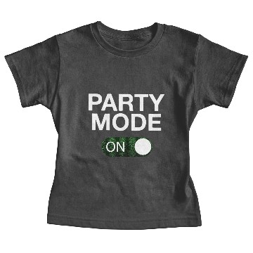 Discover Party Mode on Off Sequin Baby Tees