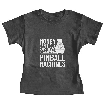 Discover Pinball Machine Game Virtual Player Baby Tees