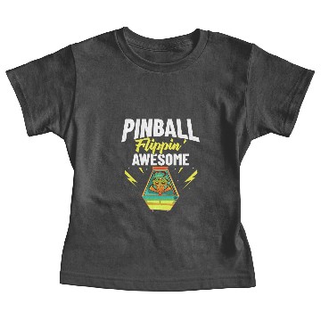 Discover Pinball Machine Game Virtual Player Baby Tees