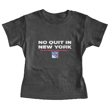 Discover New York Rangers No Quit Baby Tees