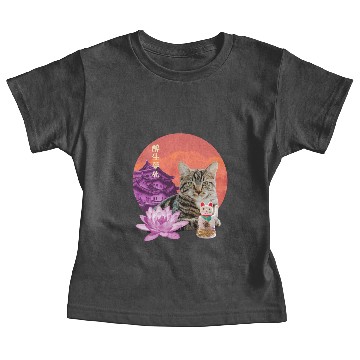 Discover Lucky Cat Baby Tees