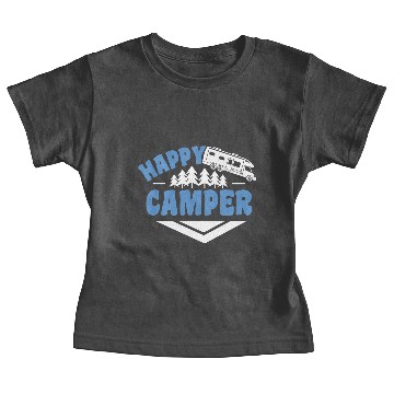 Discover Happy Camper Baby Tees