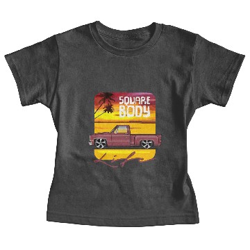 Discover Square Body Life Carmine Baby Tees