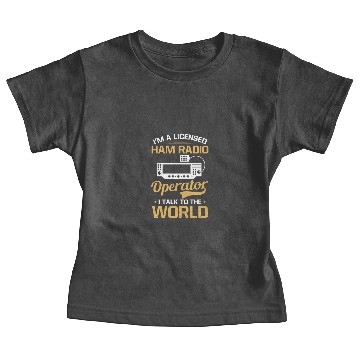 Discover Amateur Radio Licensed Ham Radio Operator Baby Tees