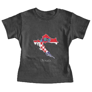 Discover Flags and countries Croatia Baby Tees