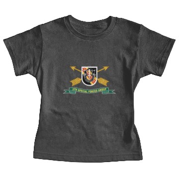 Discover Army 5th Special Forces Group Vietnam Flash Baby Tees