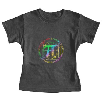 Discover 3-14 Pi Math Teacher Happy Pi Day Baby Tees