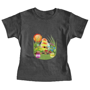 Discover Bee Hive Home Baby Tees