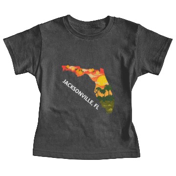 Discover Jacksonville Florida Baby Tees