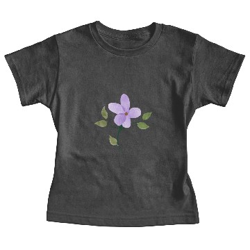 Discover Violet Flower Baby Tees