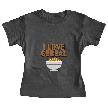 Discover I Love Cereal 3 Baby Tees