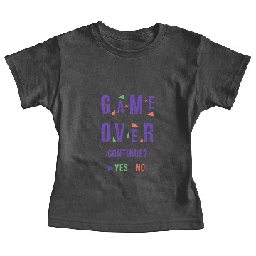 Discover game over Baby Tees