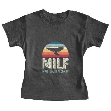Discover Milf Man I love Falconry Funny Gift Baby Tees