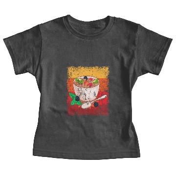 Discover Vintage Retro Muesli Cereal Breakfast Baby Tees