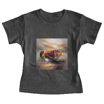 Discover Mookaite jasper crystal gemstone Baby Tees
