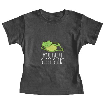 Discover My frog sleep Baby Tees official sleep