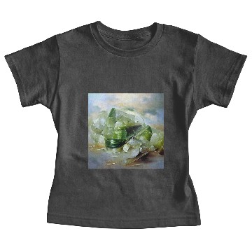 Discover Green quartz crystal gemstone Baby Tees